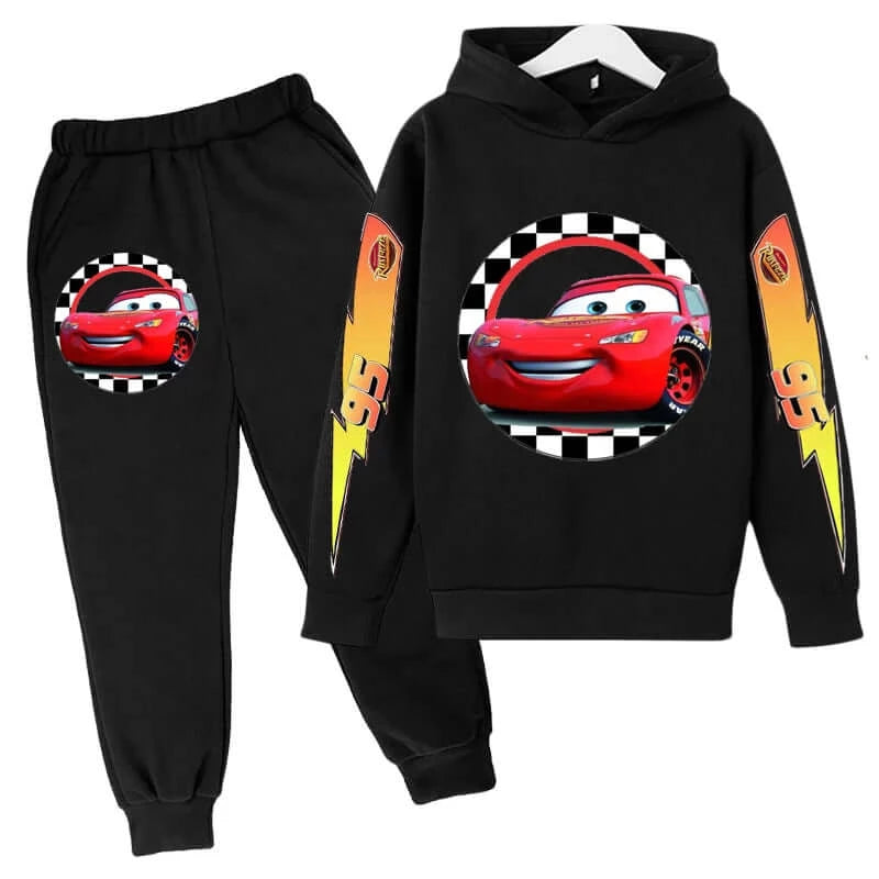 Autumn Cars Lightning McQueen Boys Sweatsuit