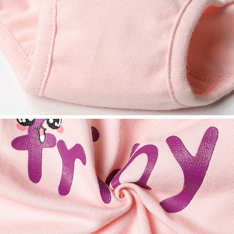 Toddler Girls Soft Cotton Days of the Week Underwear 7PK/Lot