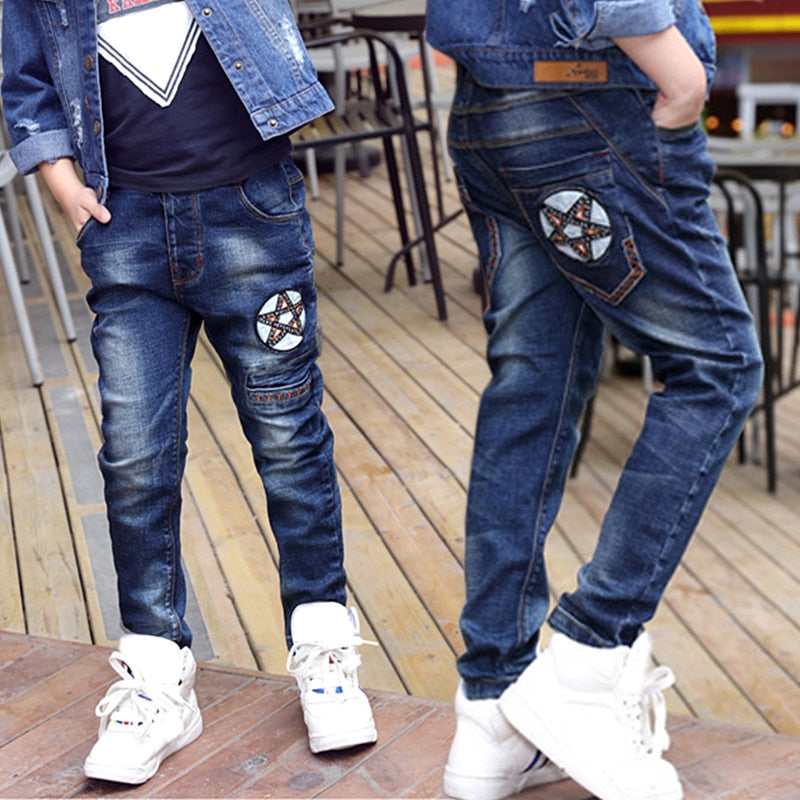 Boys Classic Bowboy Long Denim Jeans