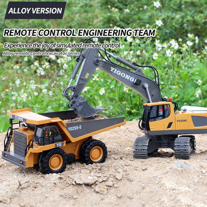 Remote Controlled 2.4G High Tech 11 Channel Excavator