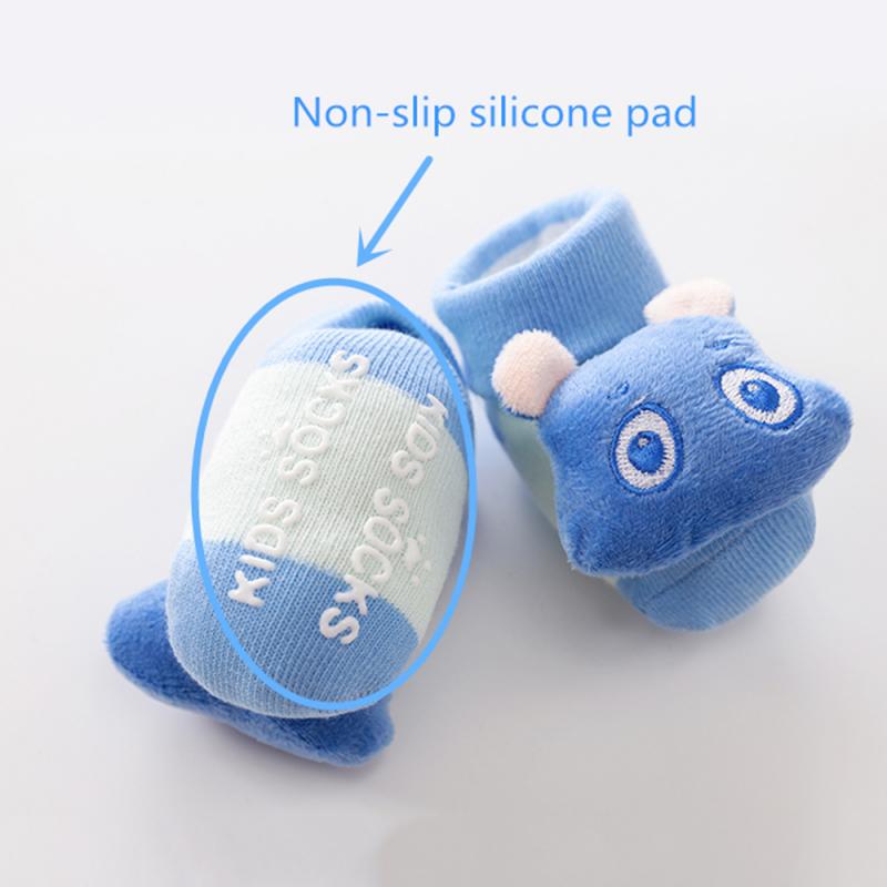Newborn Anti-Slip Rattle Socks