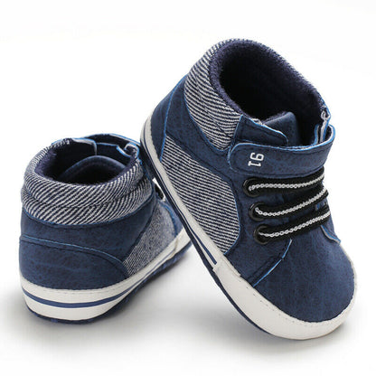 Toddler Boys Casual Leather Sneakers