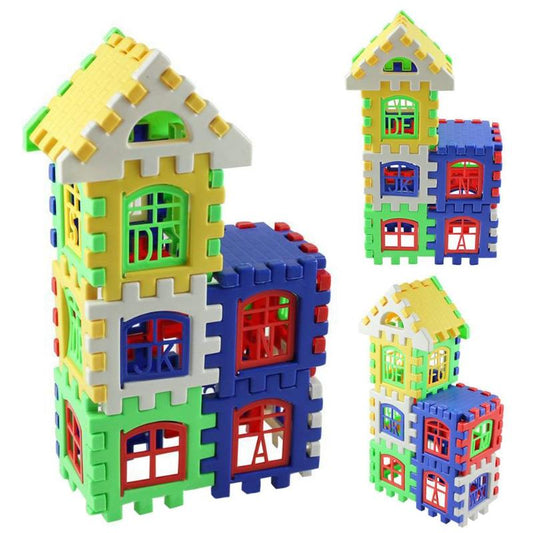 Kids 24pc/ House Building Construction Blocks