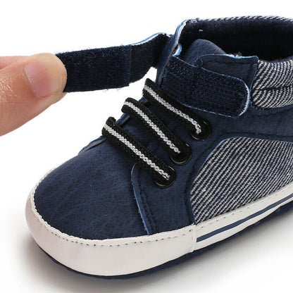 Toddler Boys Casual Leather Sneakers