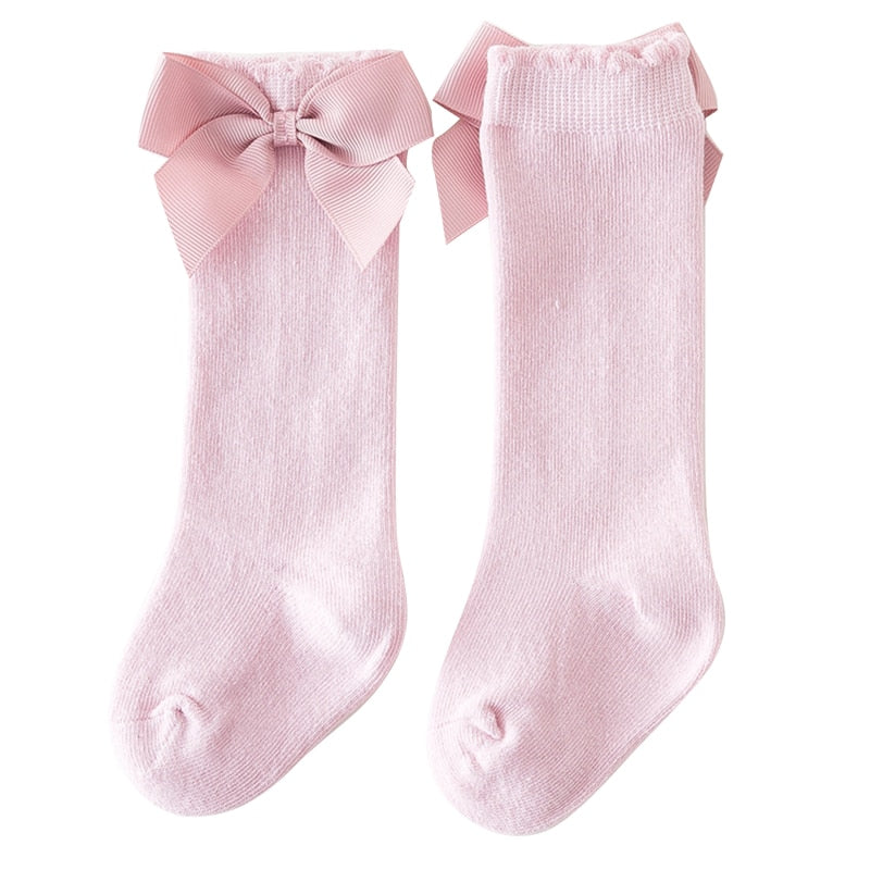 Toddler Girls Bowknot Floor Socks