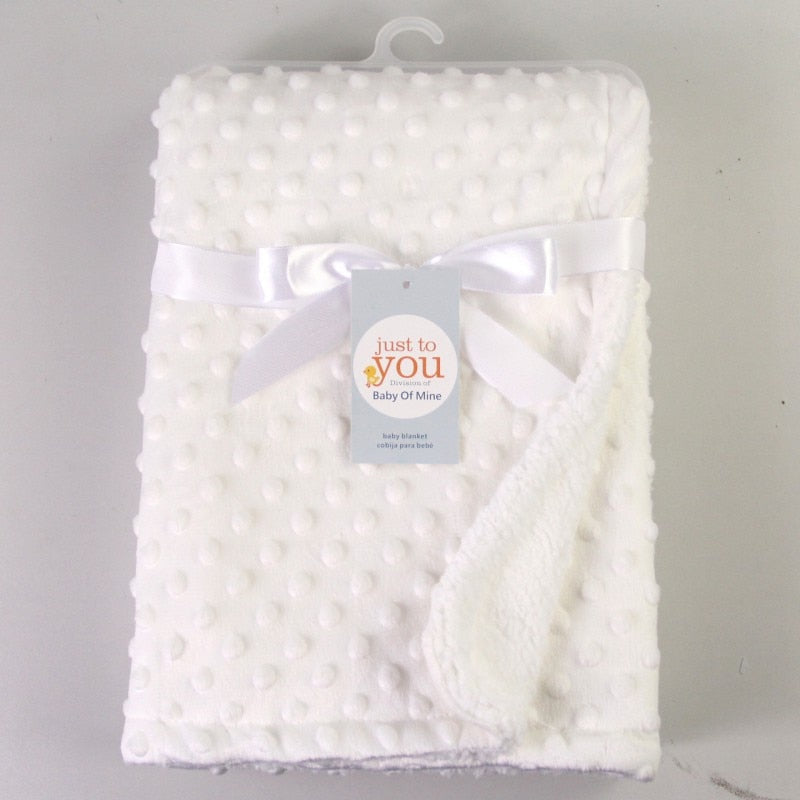 Newborn Thermal Fleece Baby Blanket