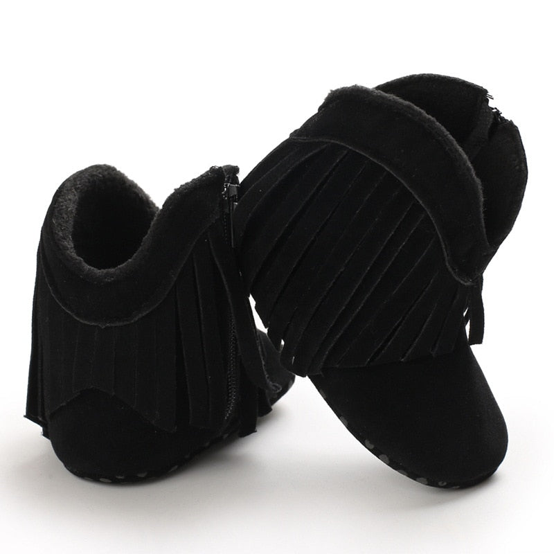 Infant Girls First Walkers Soft Bottom Anti Slip Boots