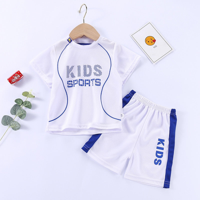 Toddler Boys Sports T-Shirt -Shorts 2PC Sets