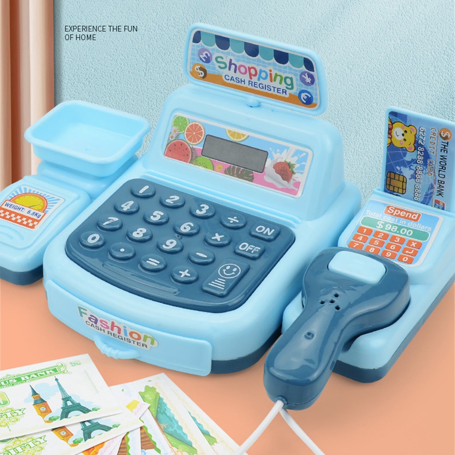 Play Mini Supermarket Cash Register Toy